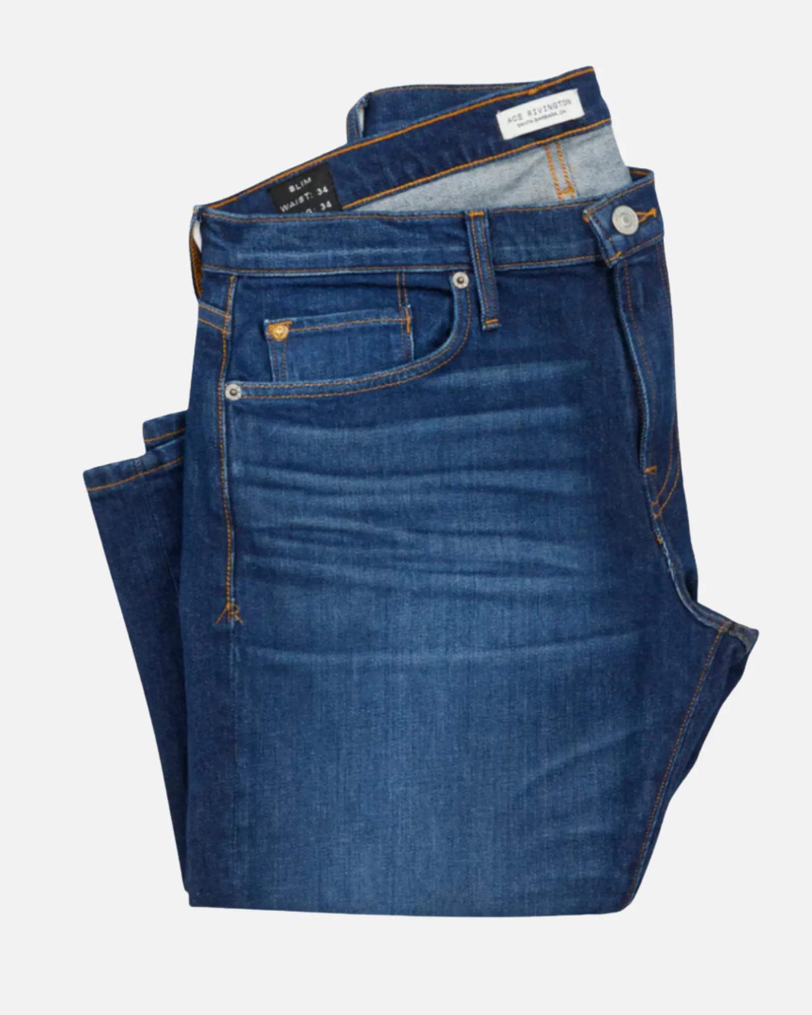 Slim Taper Denim Jeans - Dark Vintage