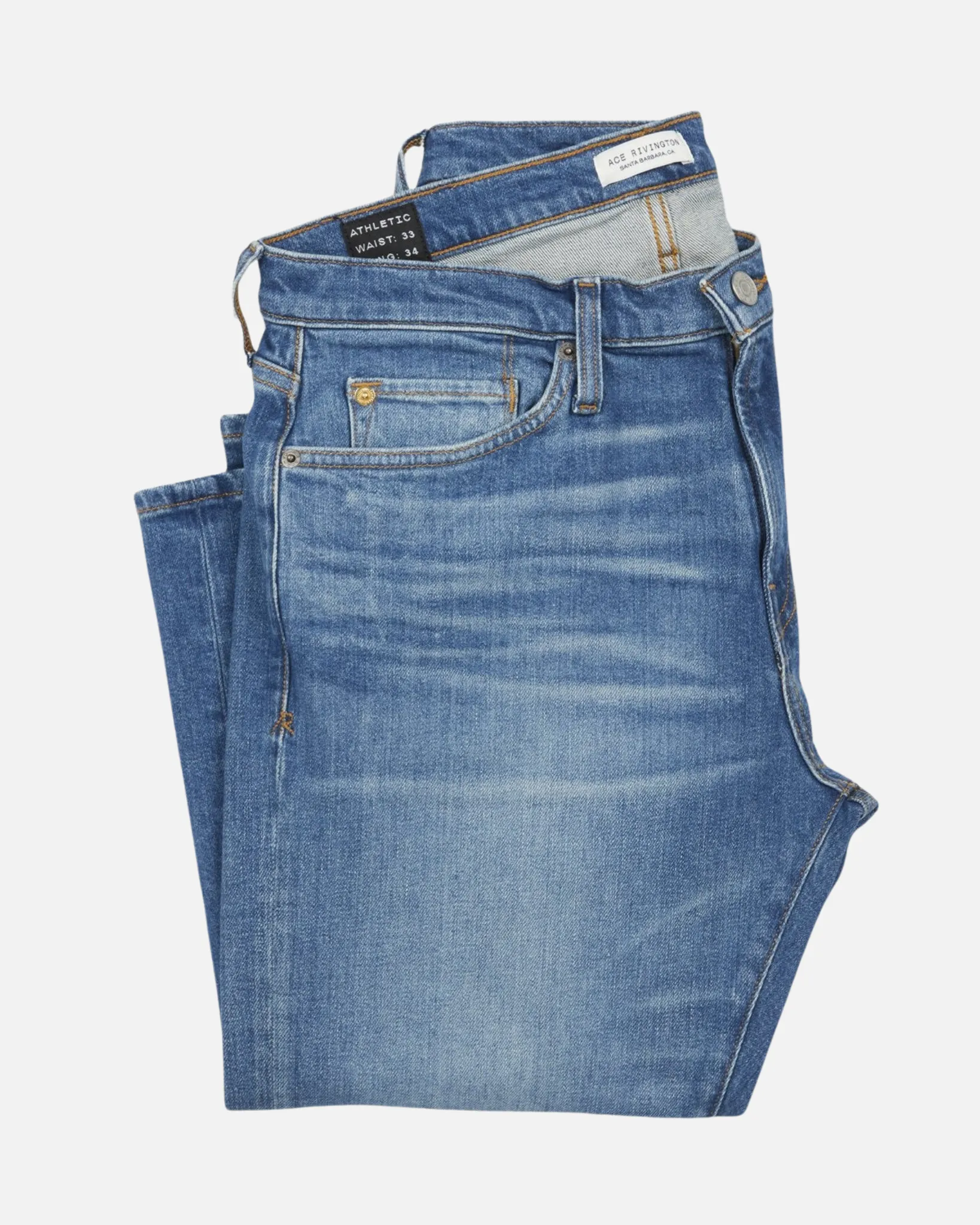 Slim Taper Denim Jeans - Medium Vintage