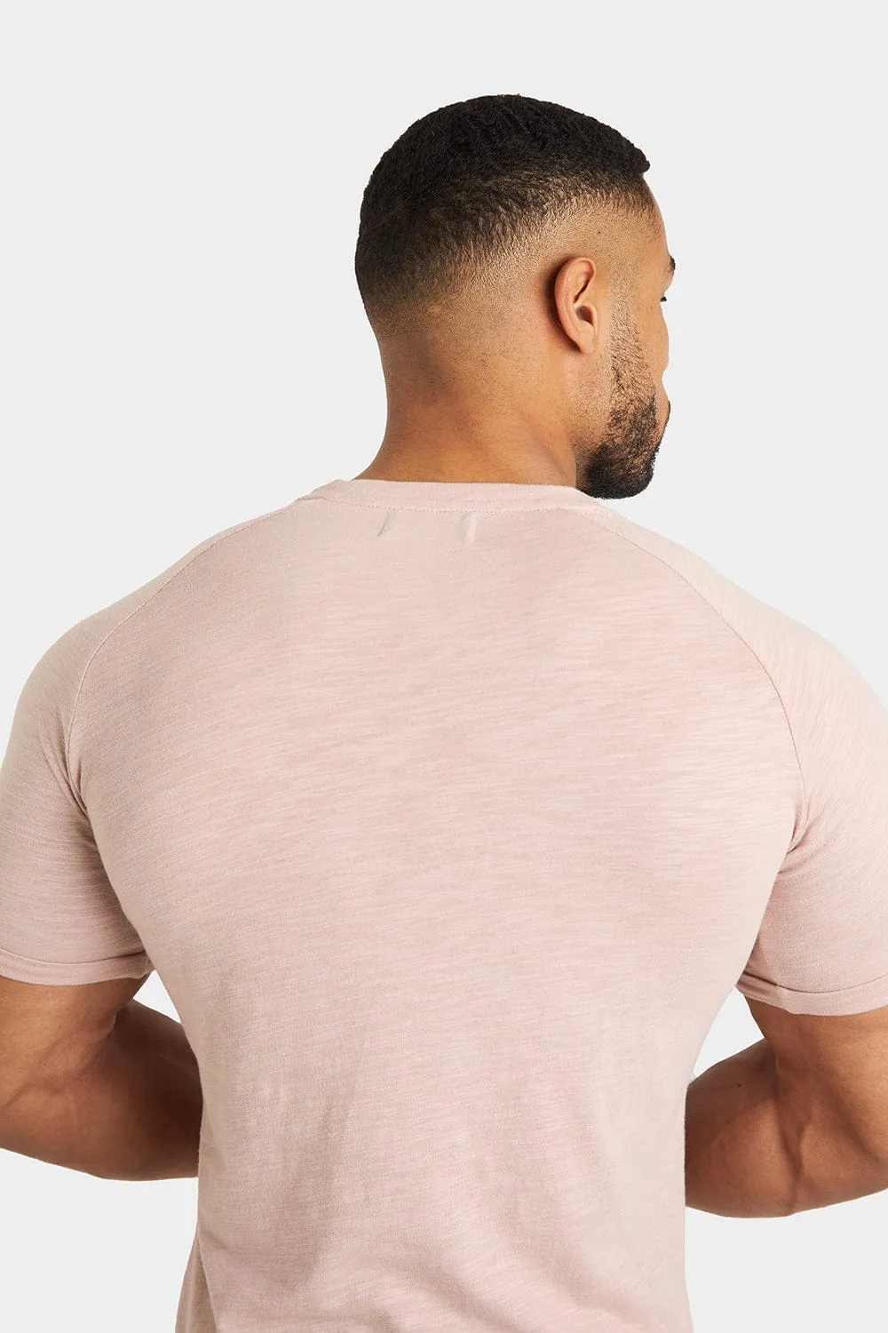 Slub T-Shirt in Rose Clay