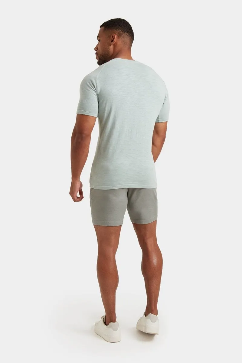Slub T-Shirt in Sage