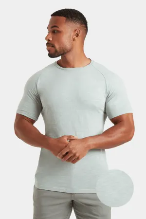 Slub T-Shirt in Sage
