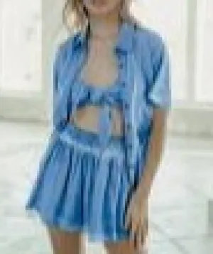 Smock Waist Flowy Shorts