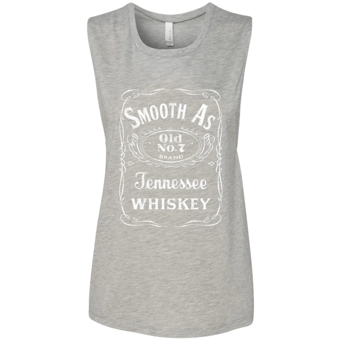 Smooth as Tennessee Whiskey Bella Flowy Muscle Tank – Effortless Style, Southern Charm