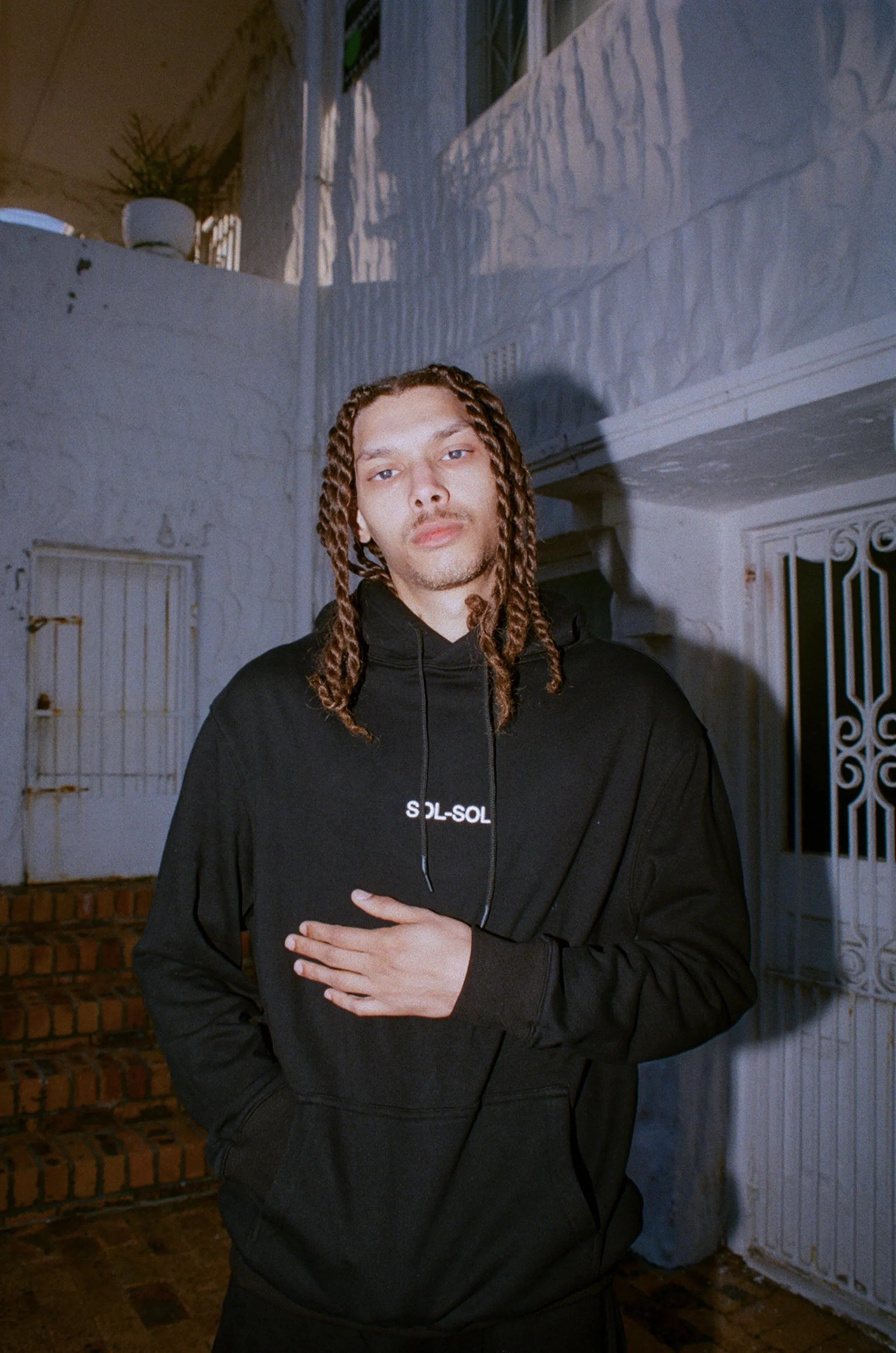 SOL SOL - Repeat Hoodie - Black/Red