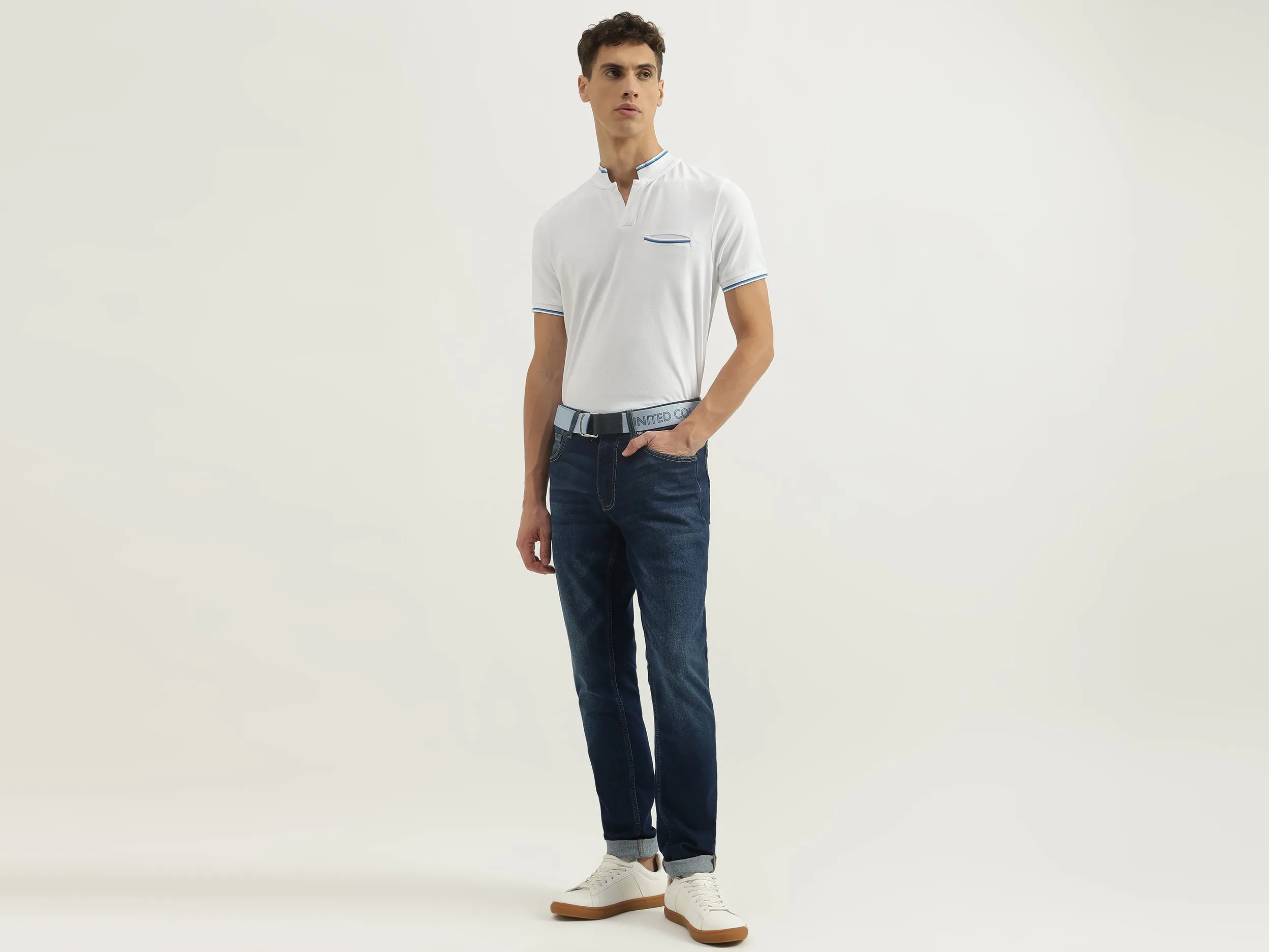 Solid Skinny Fit Jeans