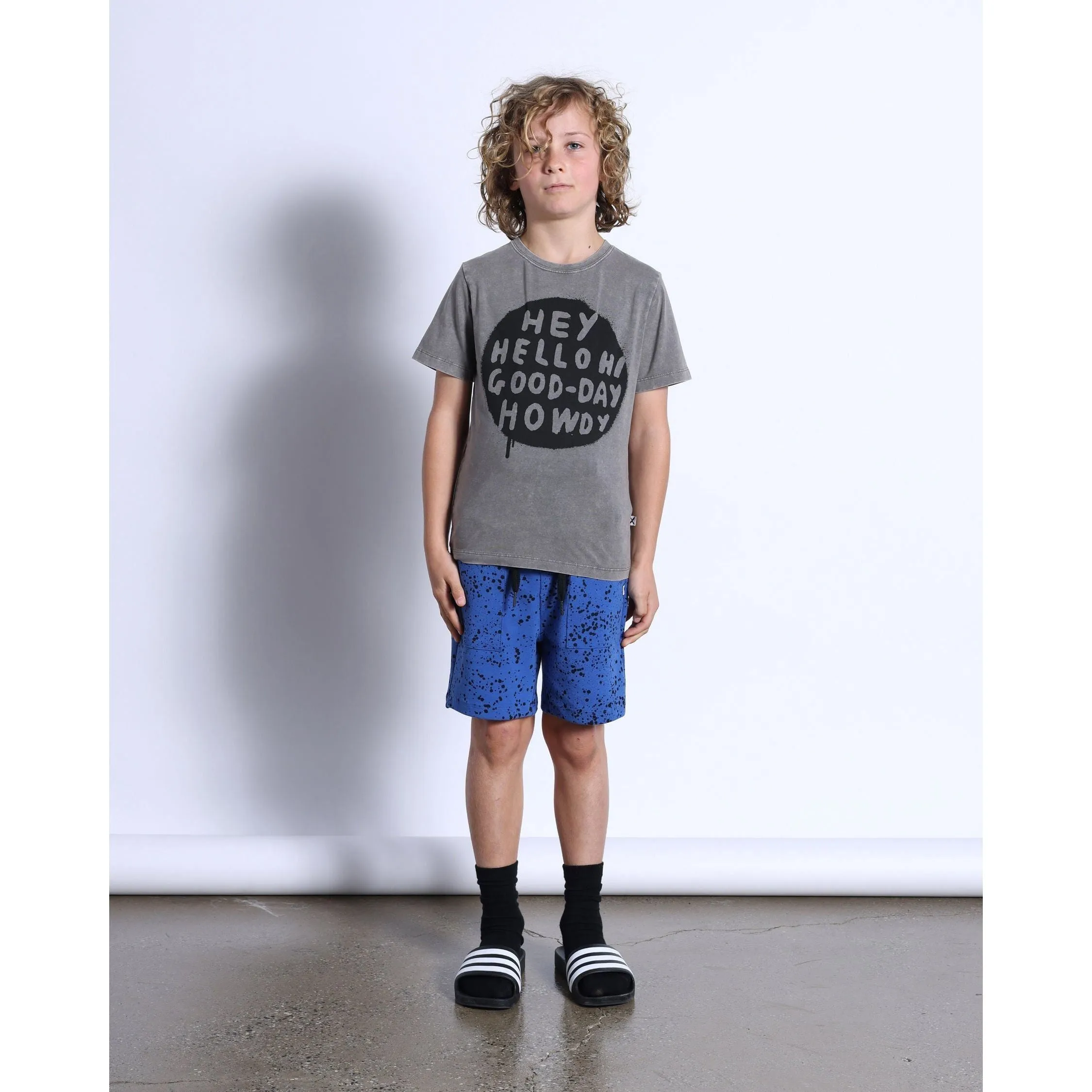 Speckle Short- Blue