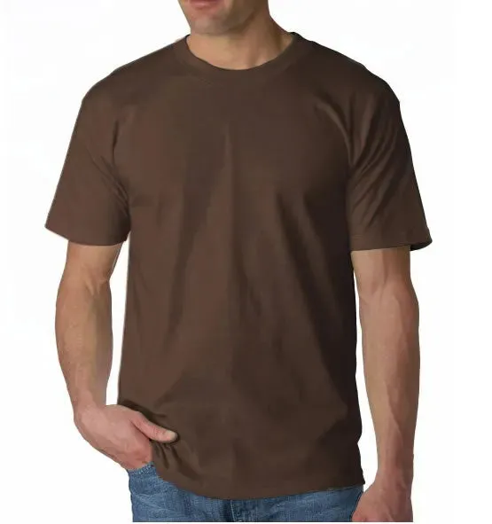 Standard Colored Heavyweight 100% Cotton T-Shirt - Big Sizes
