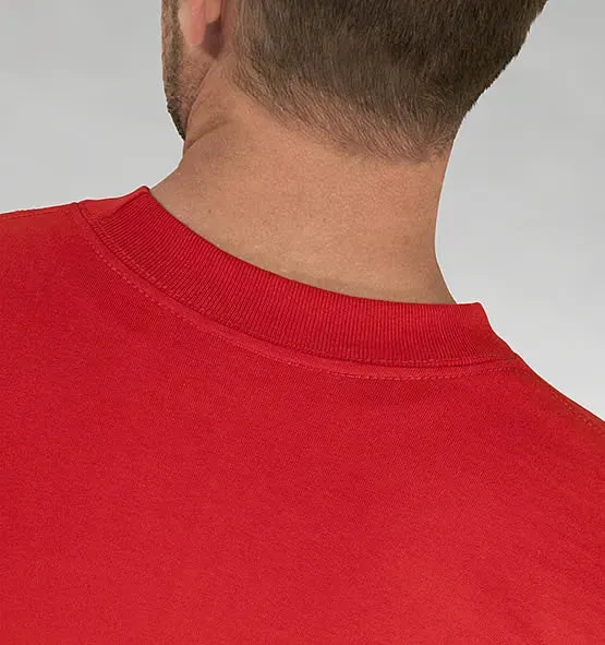 Standard Colored Heavyweight 100% Cotton T-Shirt - Big Sizes