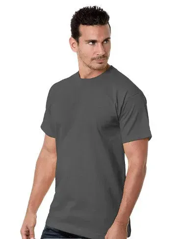 Standard Colored Heavyweight 100% Cotton T-Shirt - Big Sizes
