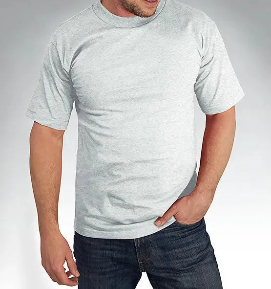Standard Colored Heavyweight 100% Cotton T-Shirt - Big Sizes