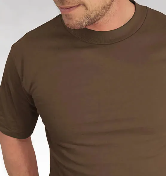 Standard Colored Heavyweight 100% Cotton T-Shirt - Big Sizes