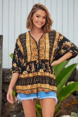 Starry Print Chloe Top