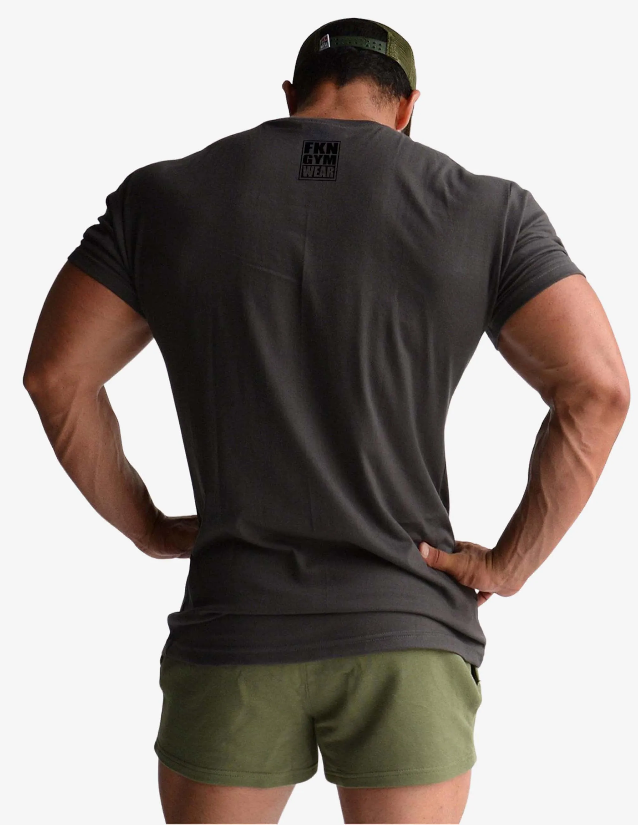 Stone | Men's Gym T-Shirt | Black