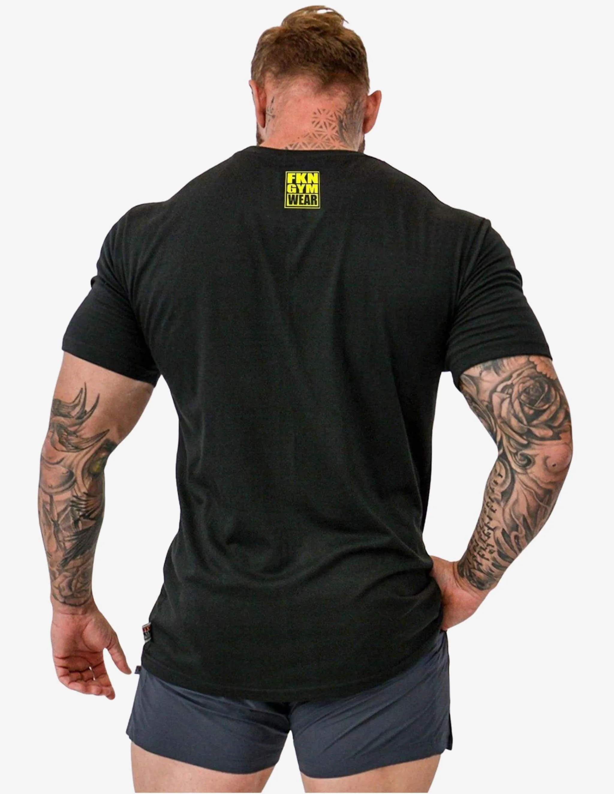 Stone | Men's Gym T-Shirt | Black