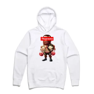 Streetwear on Demand THUPREME TOON HOODIE WHITE