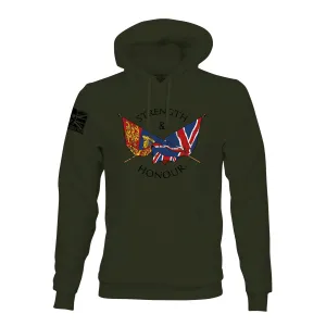 STRENGTH AND HONOUR FLAGS HOODIE