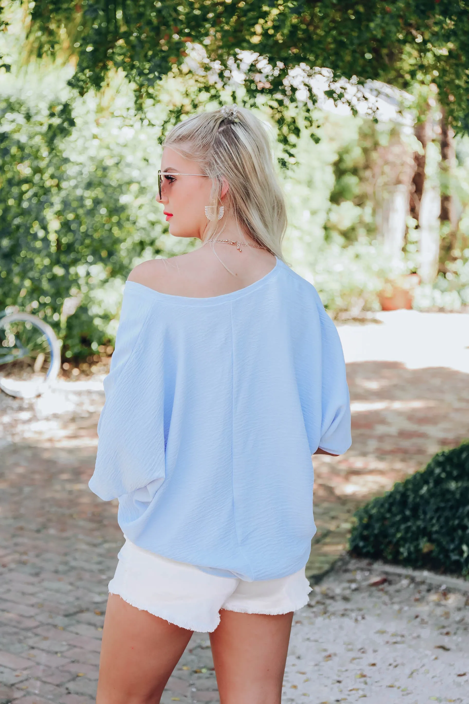 Summer Breaking Top - Periwinkle