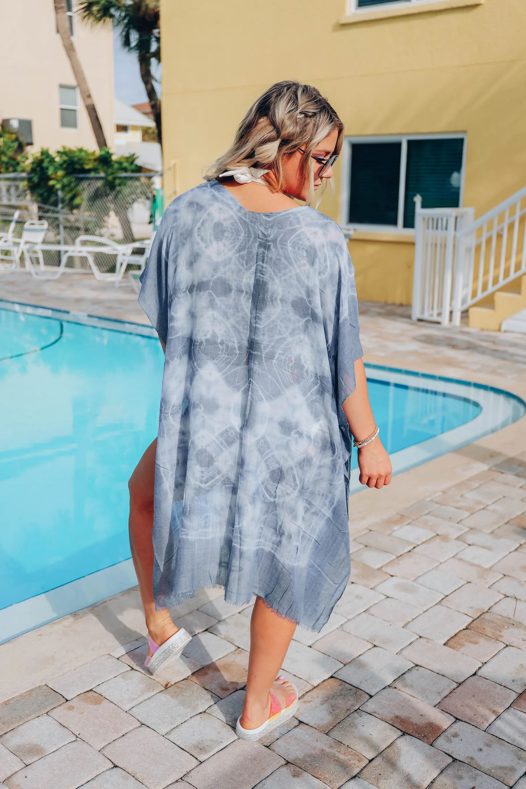 Summer Clouds Kimono