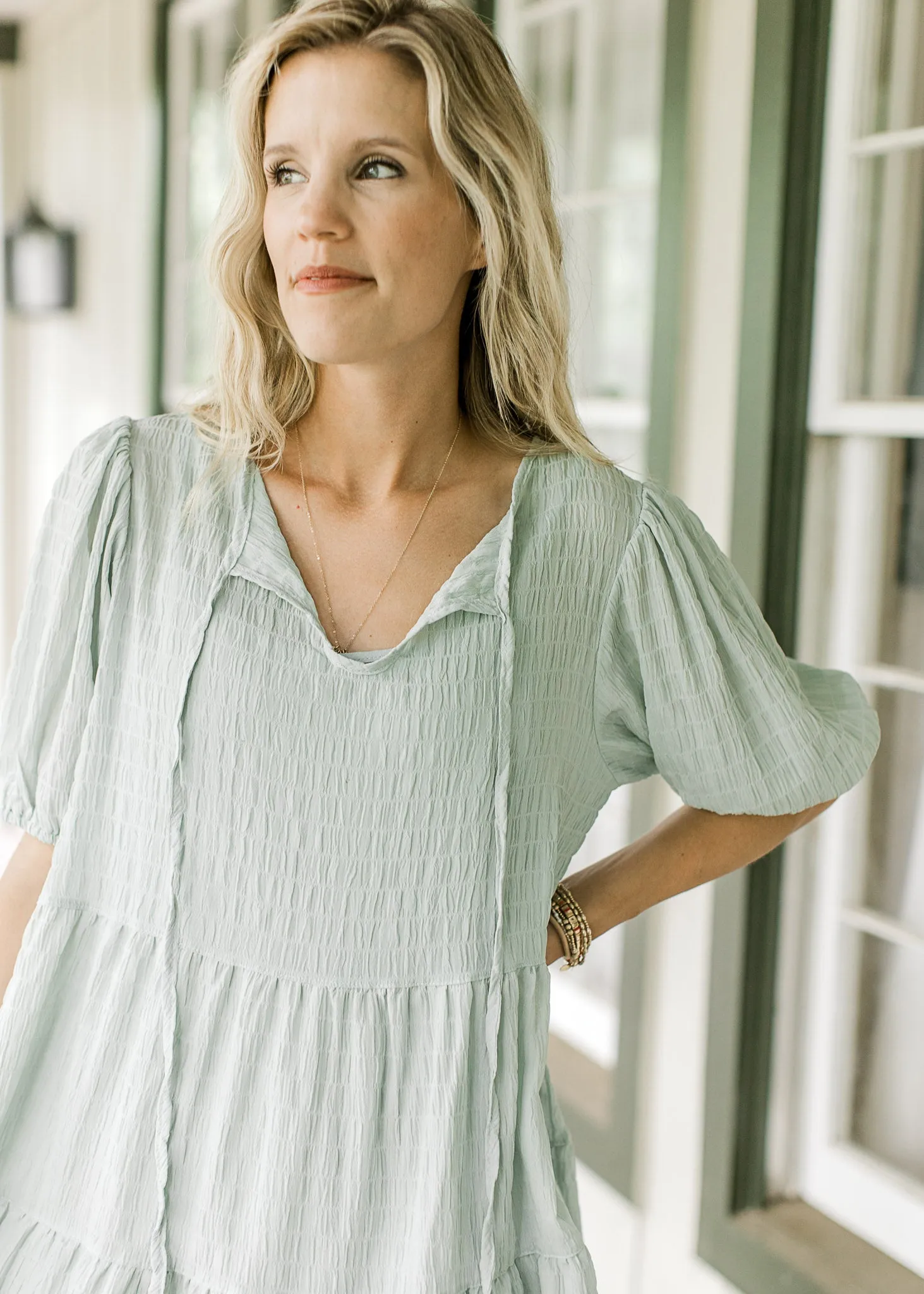 Summer Sage Dress