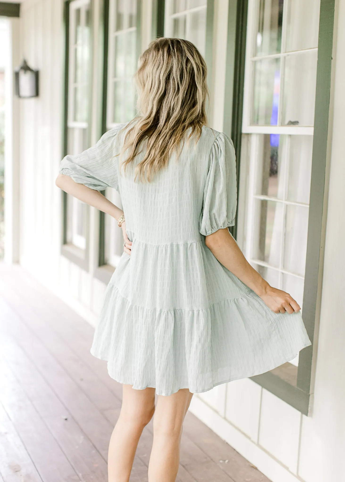 Summer Sage Dress