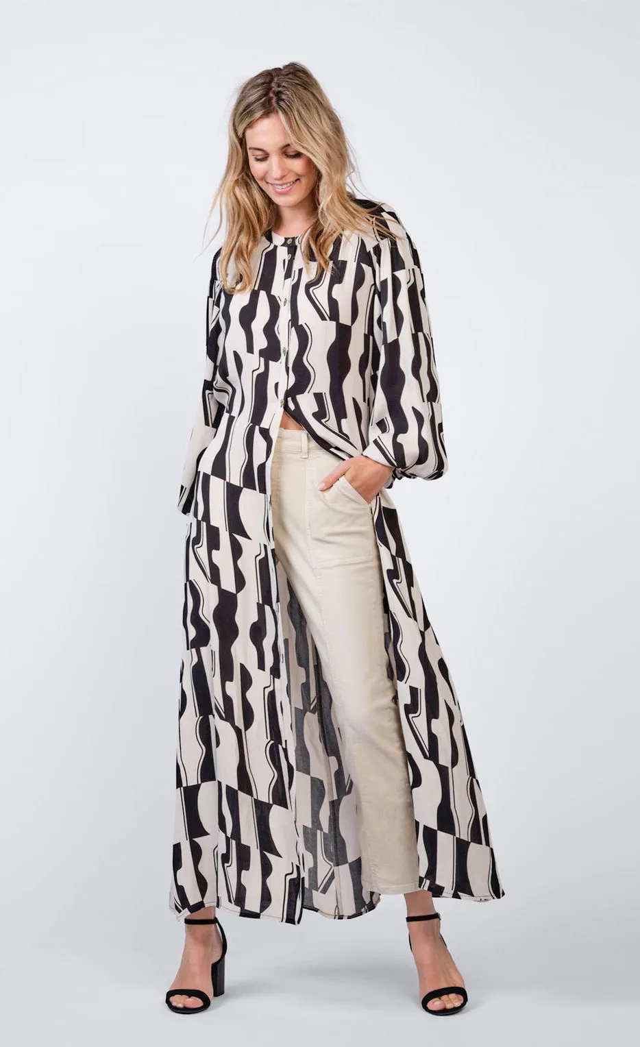 Summum Graphic Print Dress