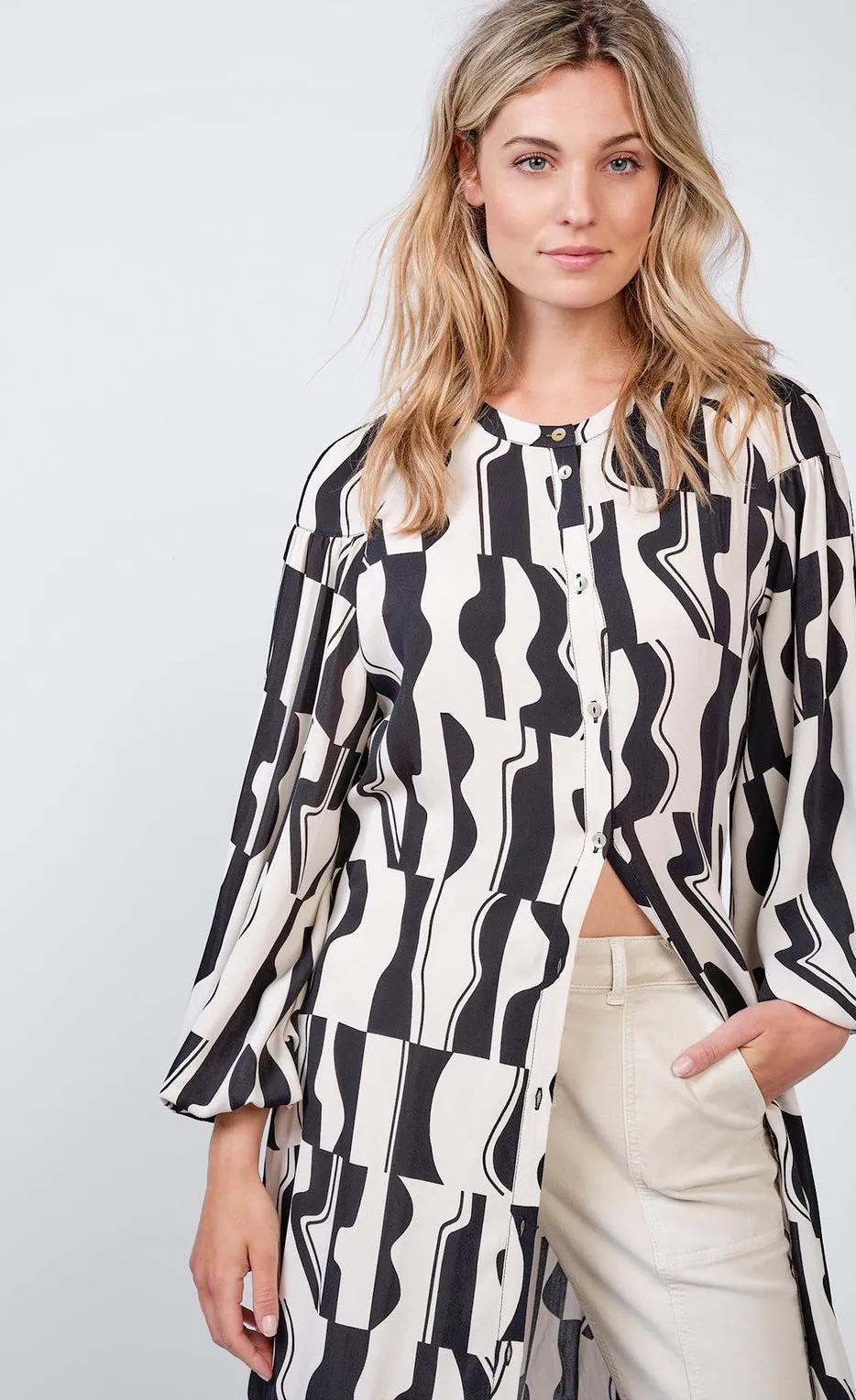 Summum Graphic Print Dress
