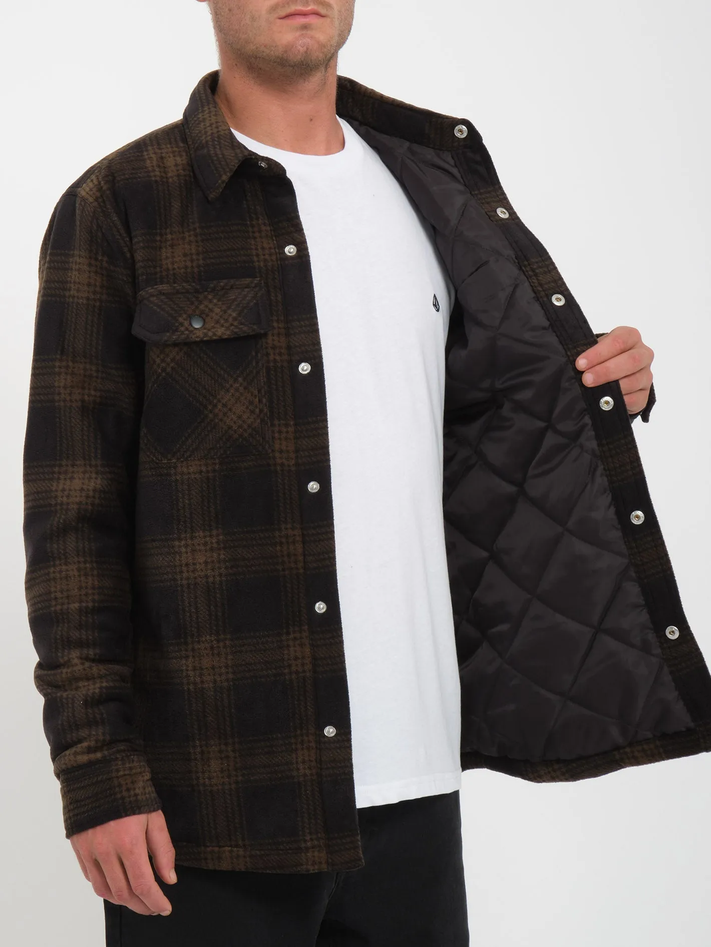 Surchemise Bowered Fleece - BISON