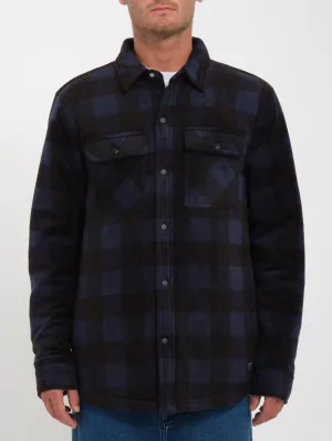 Surchemise Bowered Fleece - NAVY