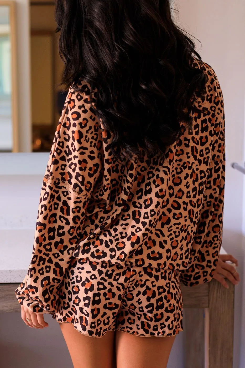 Sweet Tooth Leopard Print Shorts