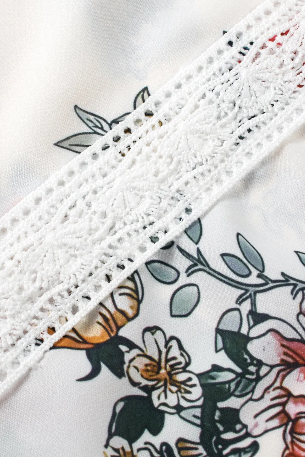 Sweetheart in Bloom Lace V-Neck Tank