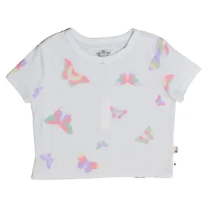 T2Love Butterfly S/S Boxy Tee