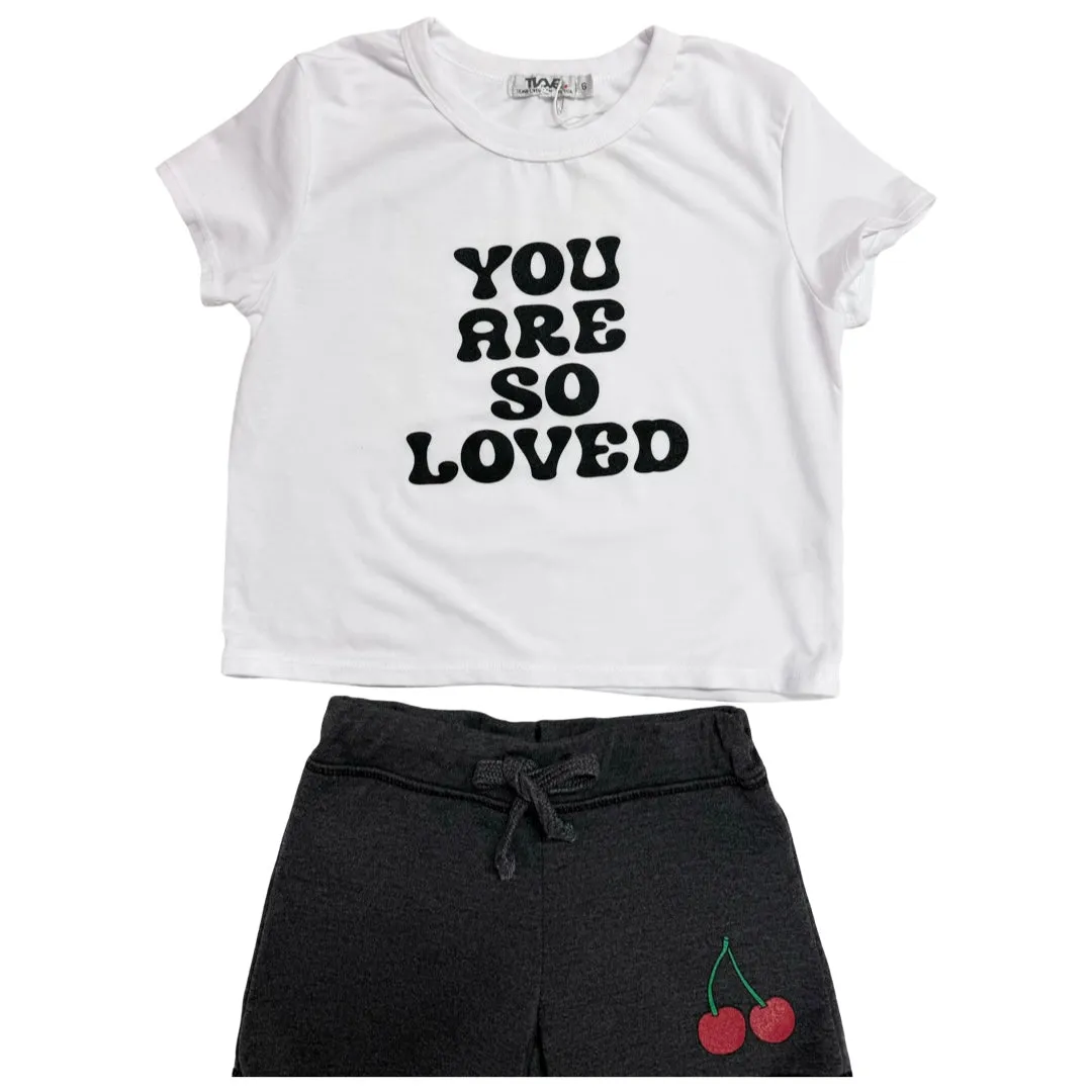 T2Love You Are So Loved S/S Boxy Tee