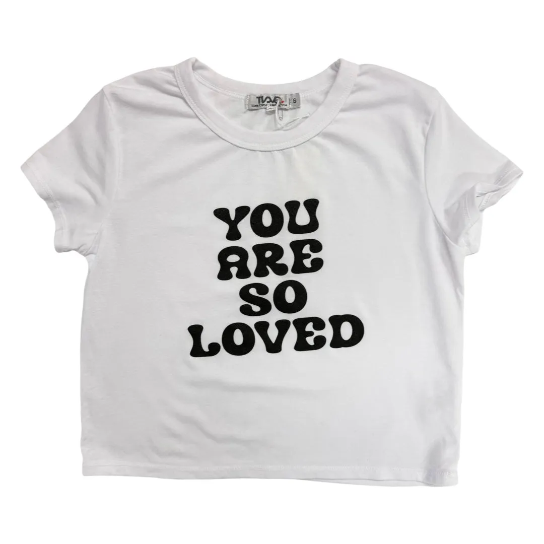T2Love You Are So Loved S/S Boxy Tee