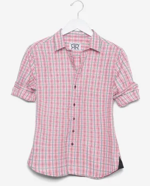Tailored - Black and Red Check