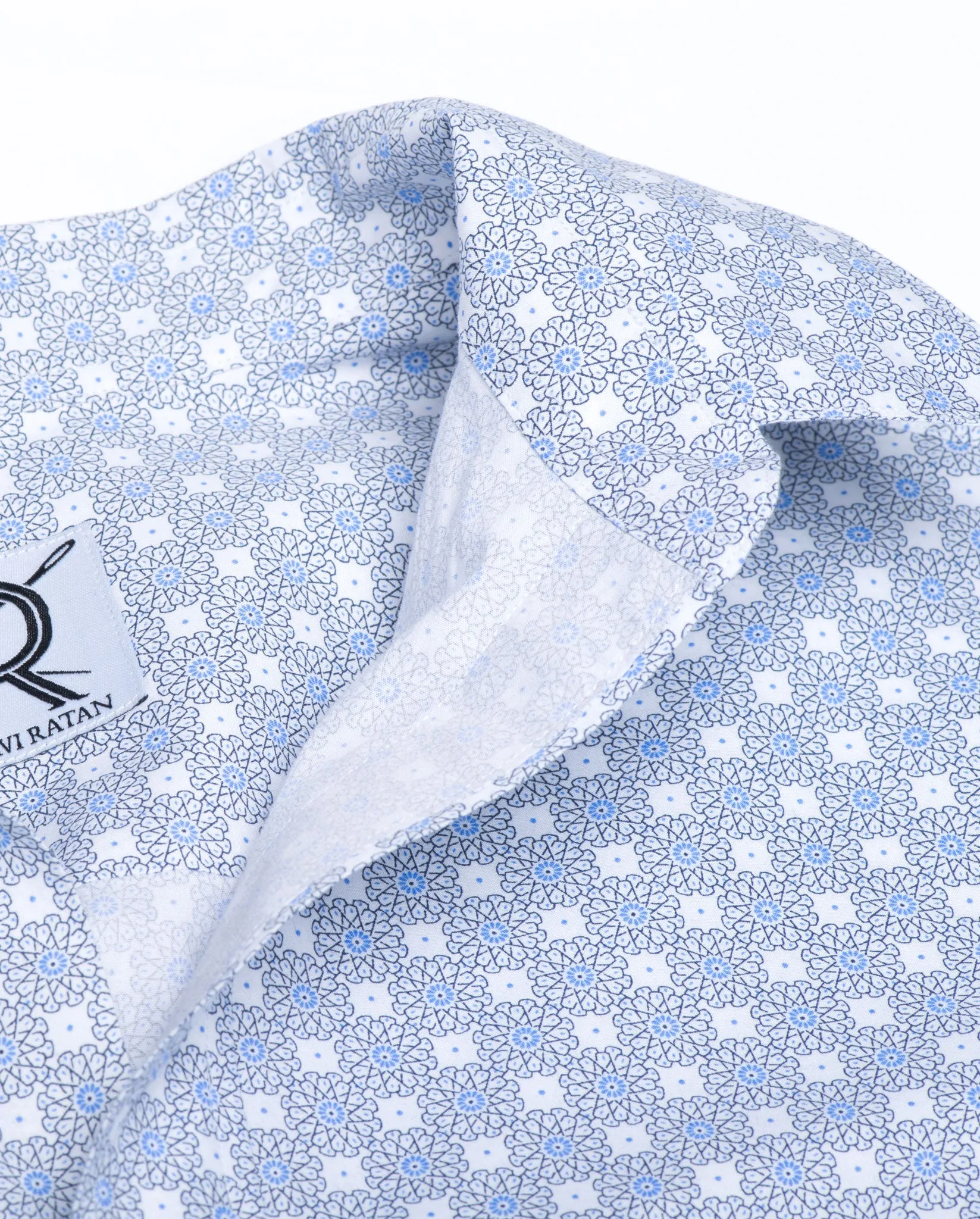 Tailored - Blue and Black Floral