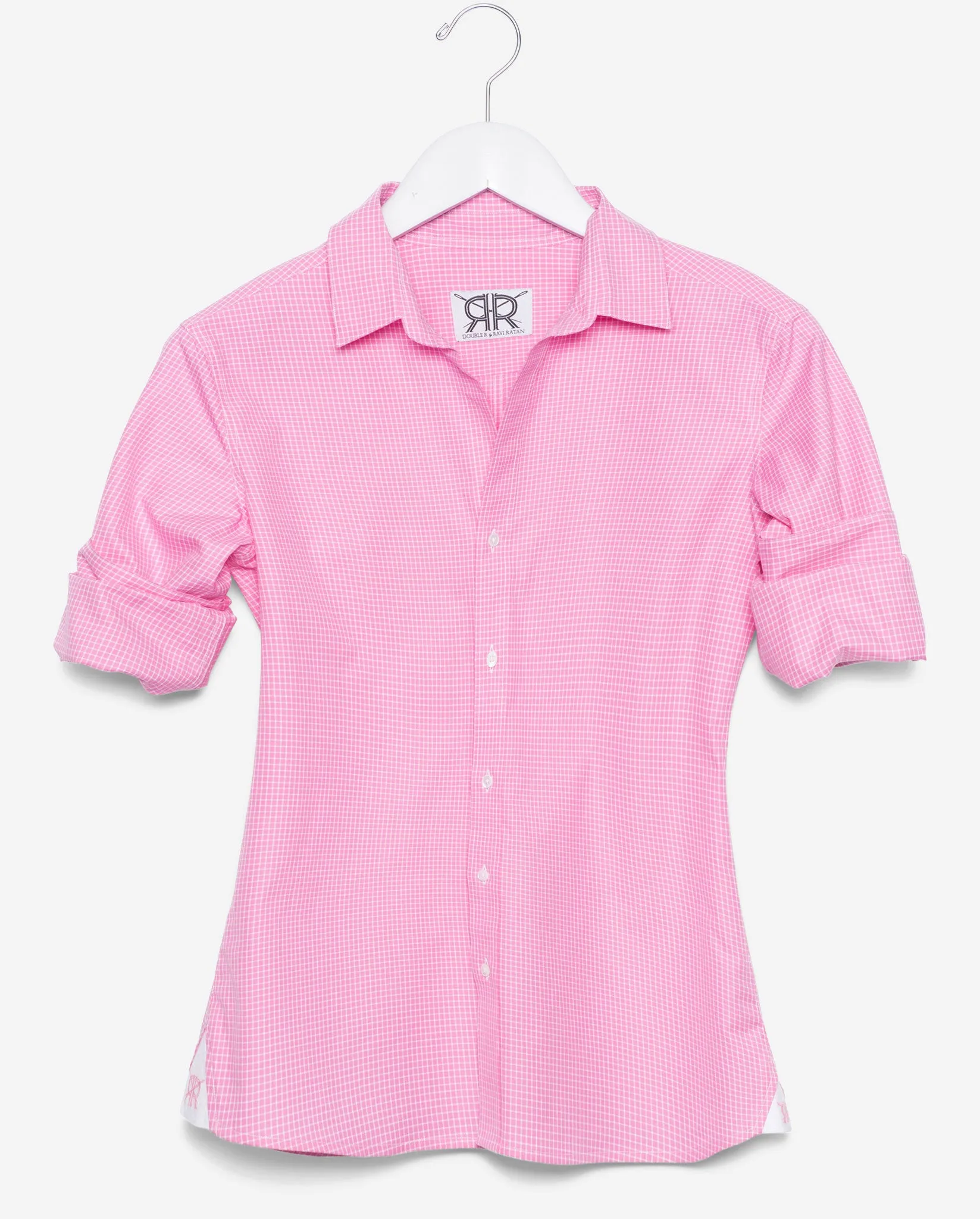 Tailored - Rose with White Check