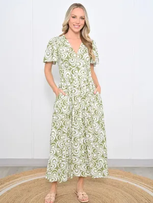 Tarlia Dress Khaki