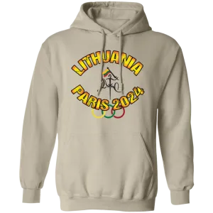 Team Lithuania 2024 Vytis - Men/Women Unisex Comfort Pullover Hoodie