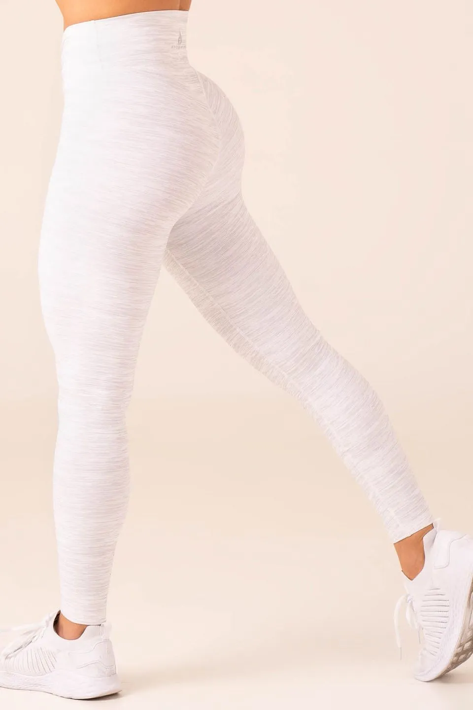 Tempo Leggings | Snow Grey Marl