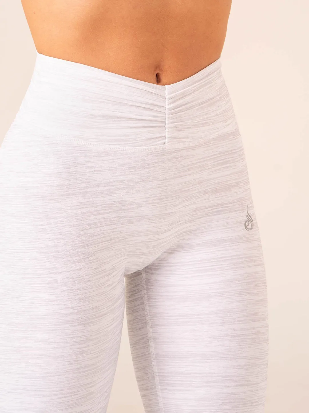 Tempo Leggings | Snow Grey Marl
