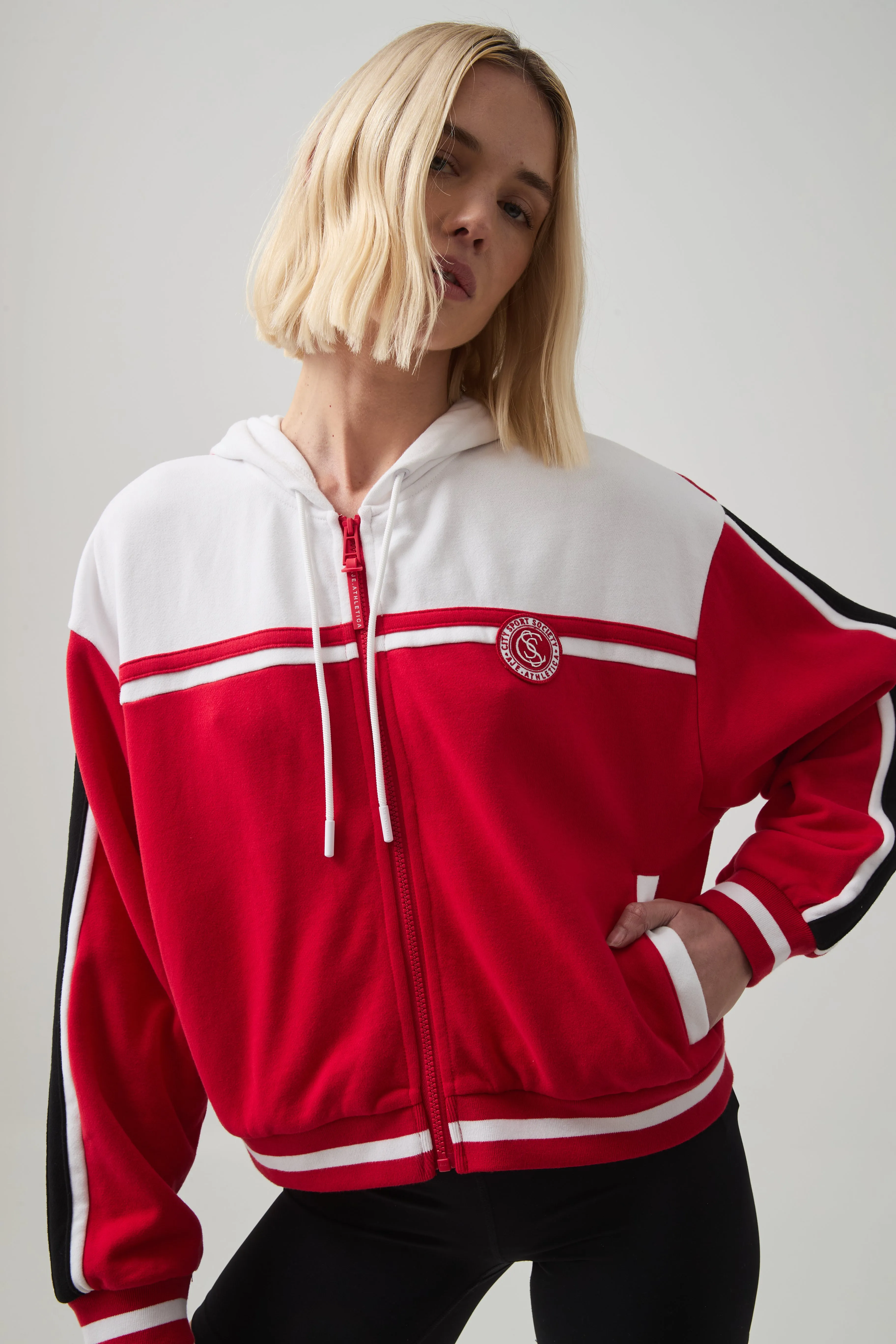 Terry Zip Hoodie 784