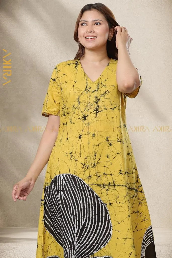 Thalasia Batik Dress | Kaftan, Bohemian Dress, Floral Dress, Boho Maxi Dress
