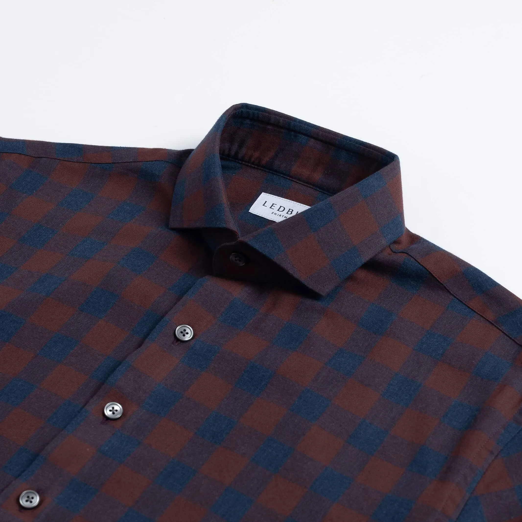 The Bordeaux Sylvan Soft Twill Custom Shirt