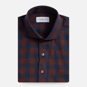 The Bordeaux Sylvan Soft Twill Custom Shirt