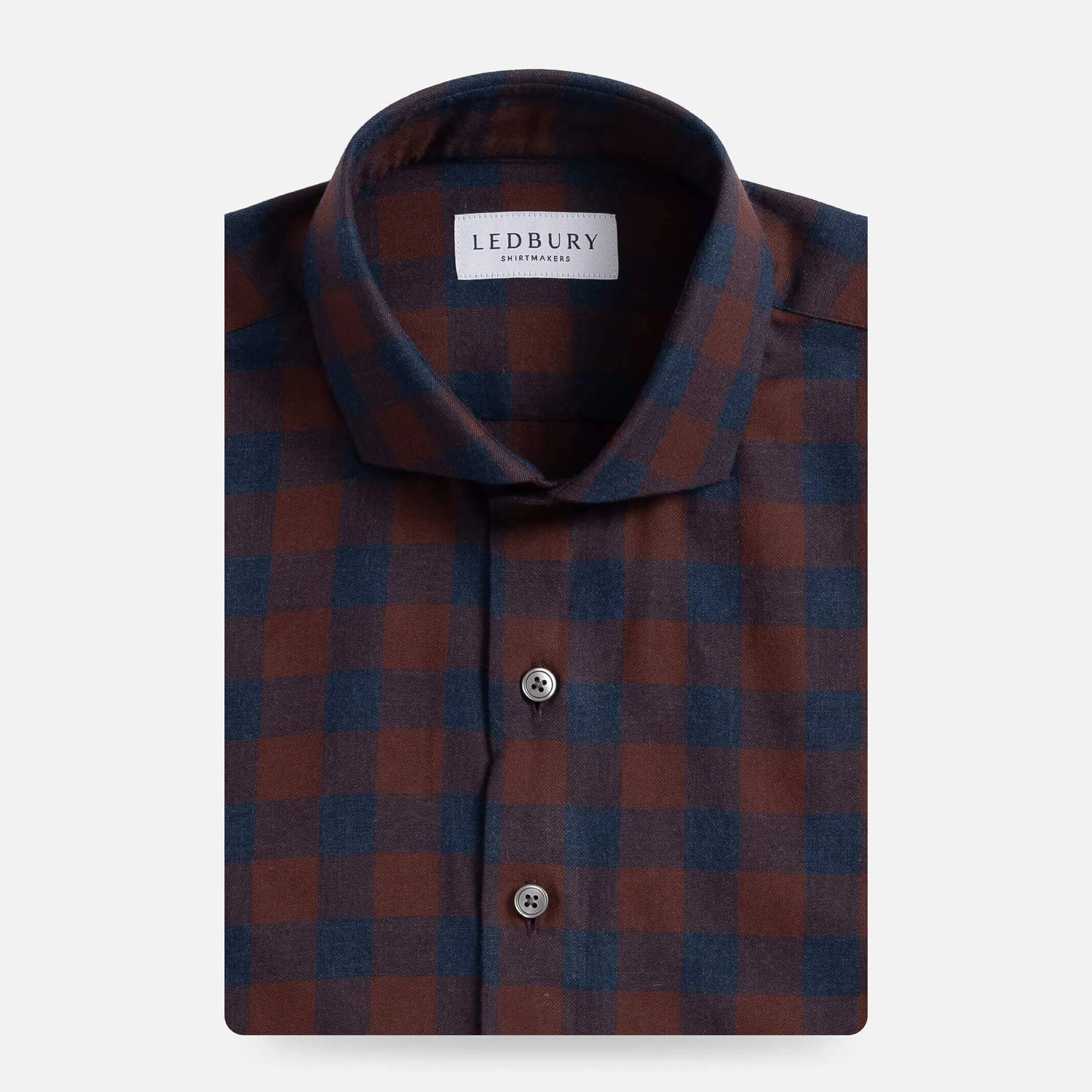 The Bordeaux Sylvan Soft Twill Custom Shirt