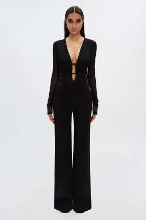 THE 'CELINE' MESH BODYSUIT