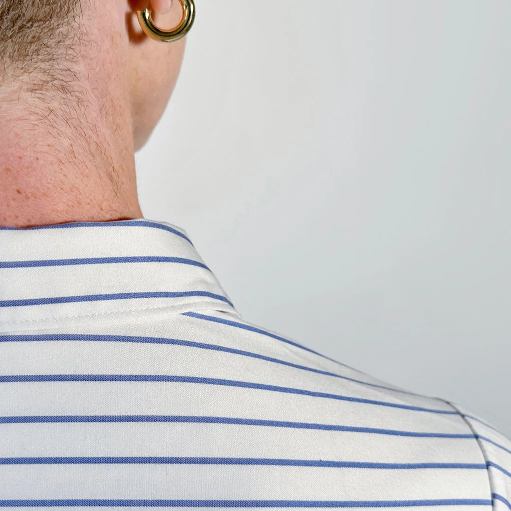 The Made for You Shirt - Blue Striped