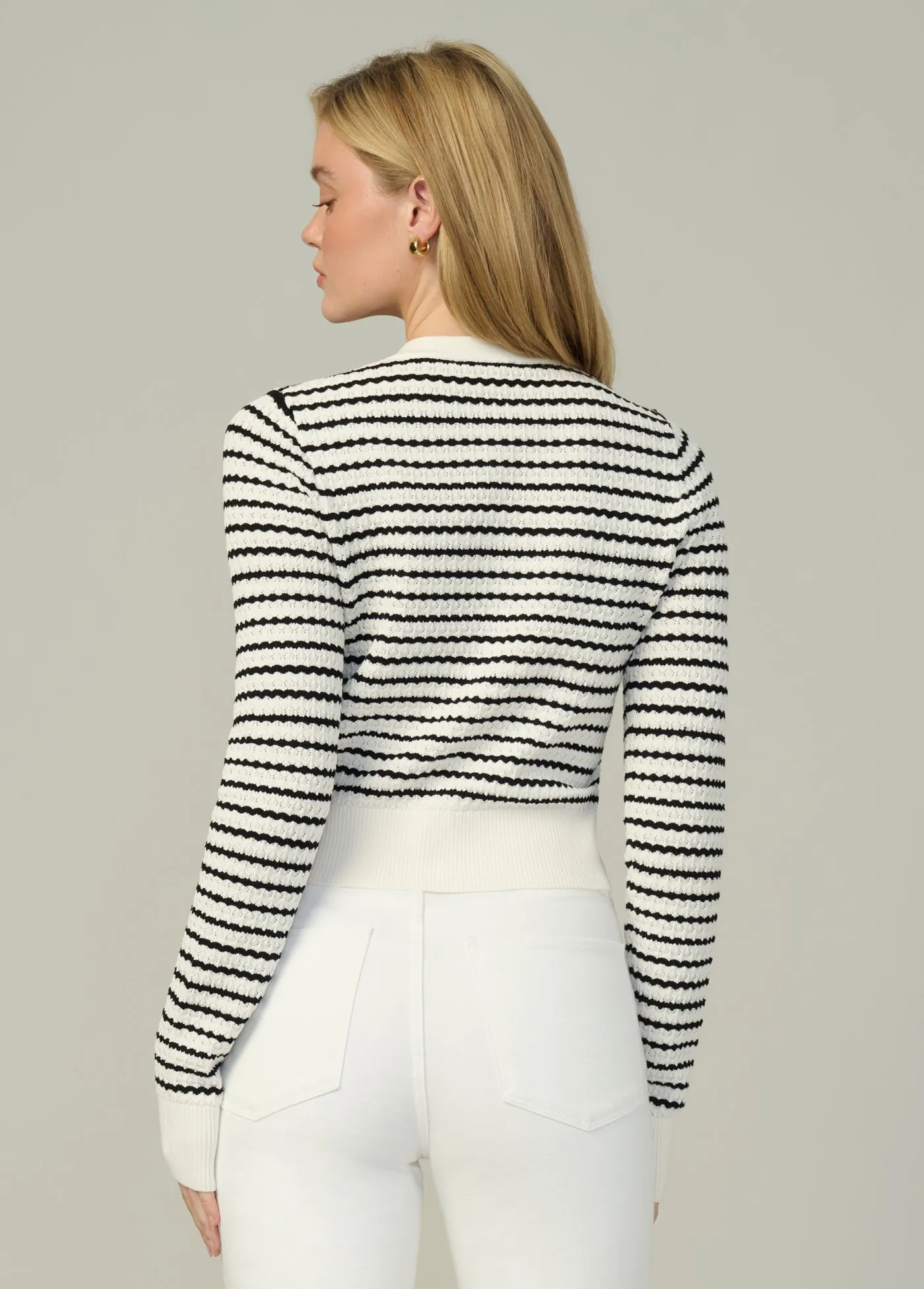 THE POINTELLE DANI CARDIGAN
