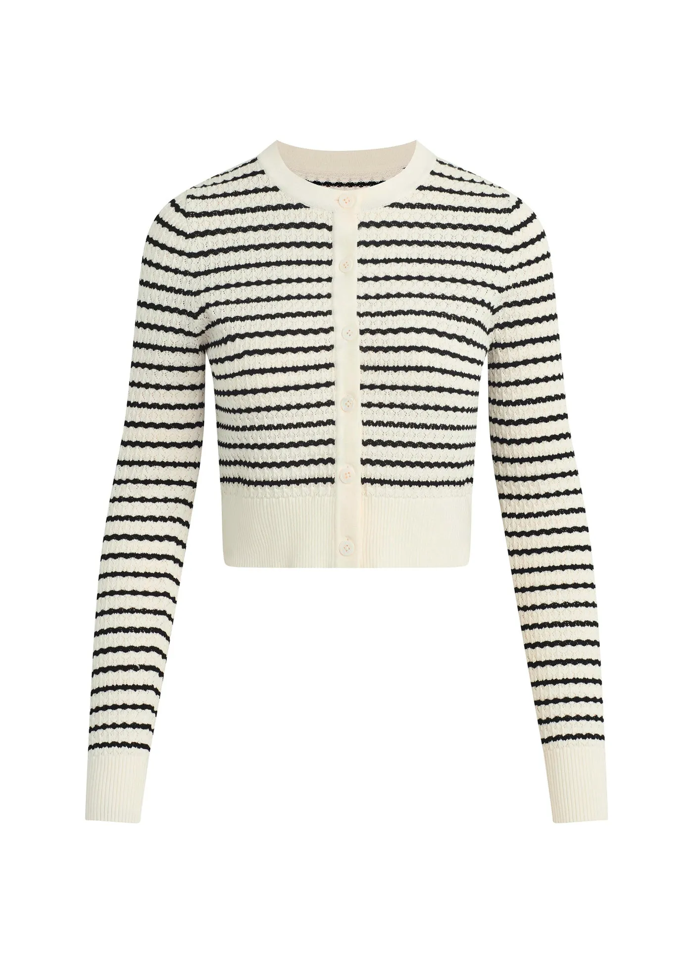 THE POINTELLE DANI CARDIGAN