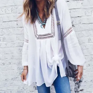 The Snowy Lace Blouse (wholesale)